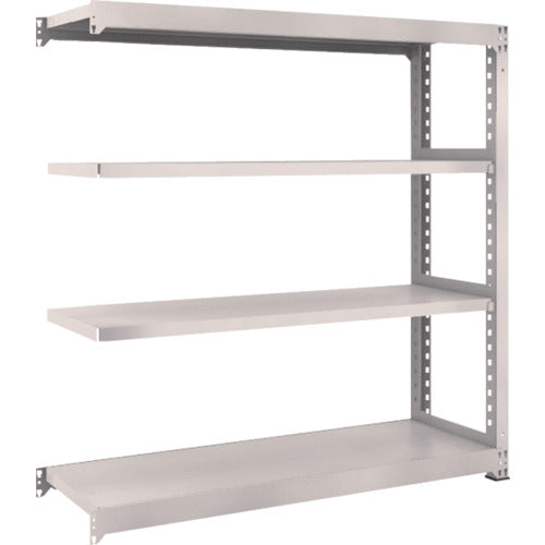TRUSCO Steel Rack M3 Medium Duty Shelf 1500 x 471 x H1500 4 Tiers Connected Neo Gray M3-5554B 1 S