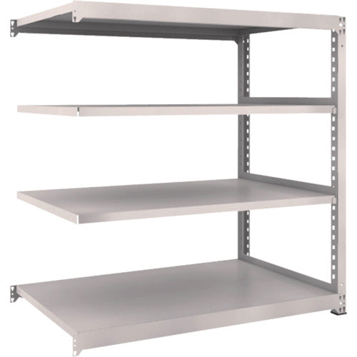 TRUSCCO 스틸 랙 M3형 중량 선반 1500×921×H1500 4단 연결 네오 그레이 M3-5594B 1 S