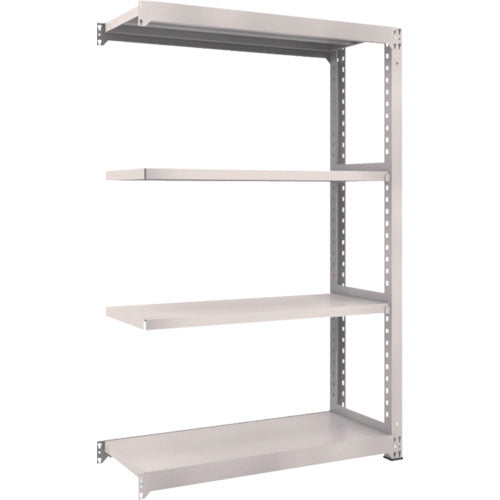 TRUSCCO 스틸 랙 M3형 중량 선반 1200×471×H1800 4단 연결 네오 그레이 M3-6454B 1 S