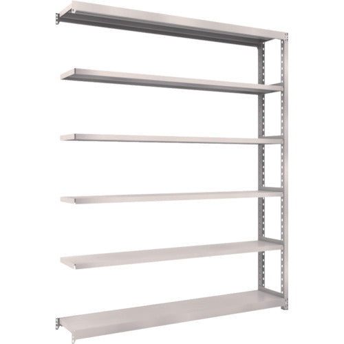 TRUSCO Steel Rack M2 Type Light-Medium Duty Shelf 1760 x 300 x H2100 6 Tiers Connected Neo Gray M2-7636B 1 S