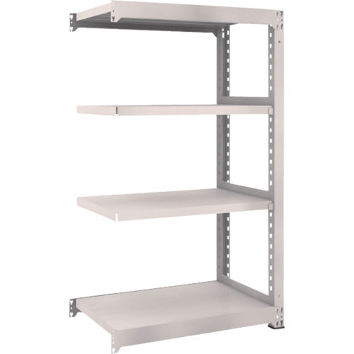 TRUSCO Steel Rack M5 Medium Duty Shelf 900 x 571 x H1500 4 Tiers Connected Neo Gray M5-5364B 1 Unit