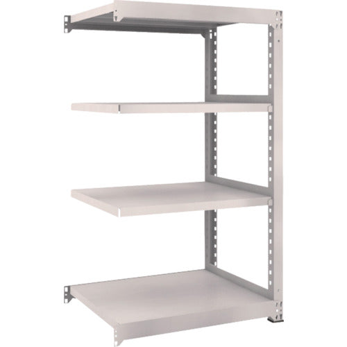 TRUSCO Steel Rack M5 Medium Duty Shelf 900 x 721 x H1500 4 Tiers Connected Neo Gray M5-5374B 1 Unit