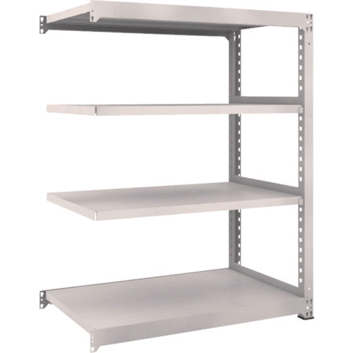 TRUSCO Steel Rack M5 Medium Duty Shelf 1200 x 721 x H1500 4 Tiers Connected Neo Gray M5-5474B 1 Unit