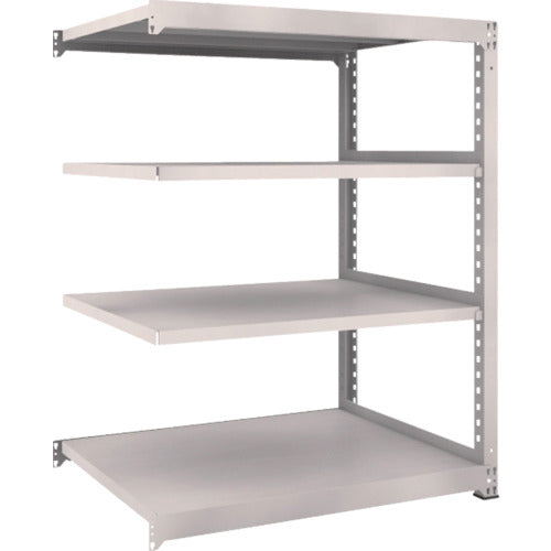 TRUSCO Steel Rack M5 Medium Duty Shelf 1200 x 921 x H1500 4 Tiers Connected Neo Gray M5-5494B 1 Unit