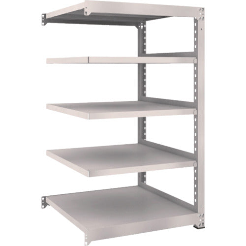 TRUSCO Steel Rack M5 Medium Duty Shelf 900 x 921 x H1500 5 Tiers Connected Neo Gray M5-5395B 1 Unit