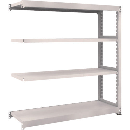 TRUSCO Steel Rack M5 Medium Duty Shelf 1500 x 471 x H1500 4 Tiers Connected Neo Gray M5-5554B 1 Unit