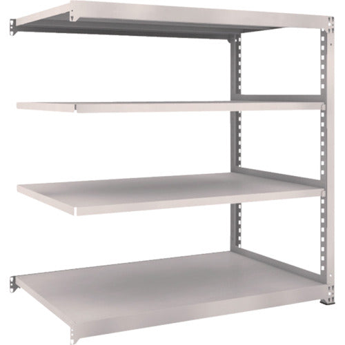 TRUSCO Steel Rack M5 Medium Duty Shelf 1500 x 921 x H1500 4 Tiers Connected Neo Gray M5-5594B 1 Unit