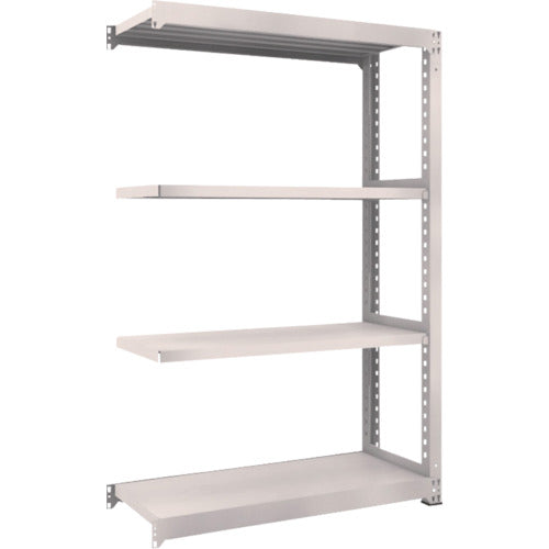 TRUSCCO 스틸 랙 M5형 중량 선반 1200×471×H1800 4단 연결 네오 그레이 M5-6454B 1대