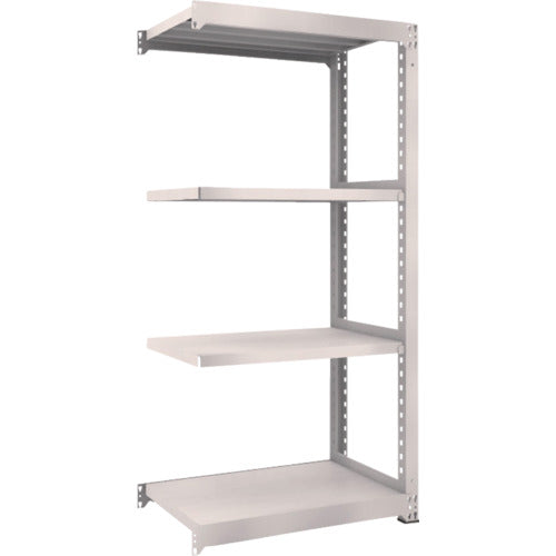 TRUSCCO 스틸 랙 M5형 중량 선반 900×571×H1800 4단 연결 네오 그레이 M5-6364B 1대