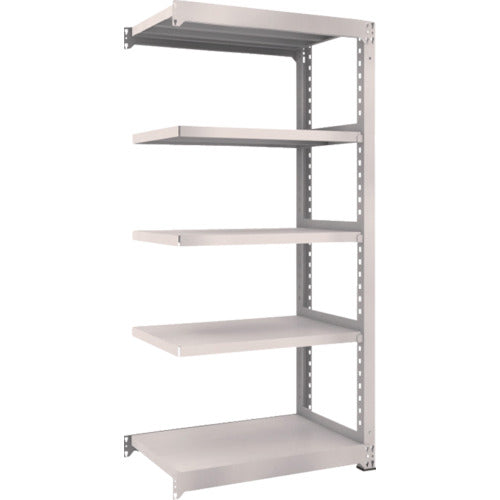 TRUSCCO 스틸 랙 M5형 중량 선반 900×571×H1800 5단 연결 네오 그레이 M5-6365B 1대