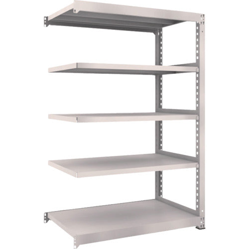 TRUSCCO 스틸 랙 M5형 중량 선반 1200×721×H1800 5단 연결 네오 그레이 M5-6475B 1대