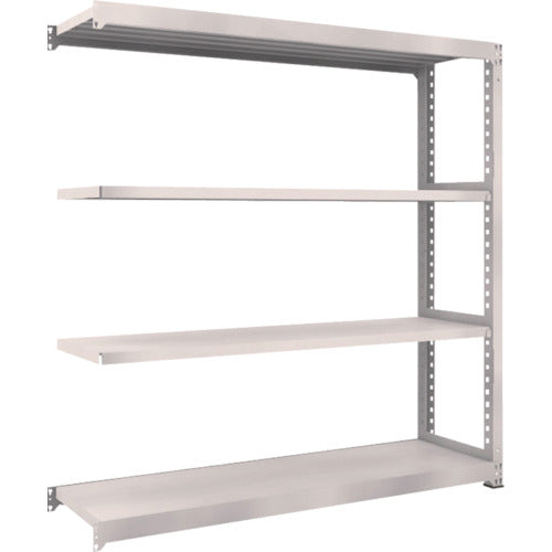 TRUSCCO 스틸 랙 M5형 중량 선반 1800×471×H1800 4단 연결 네오 그레이 M5-6654B 1대