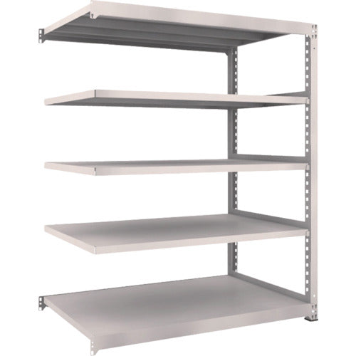 TRUSCCO 스틸 랙 M5형 중량 선반 1500×921×H1800 5단 연결 네오 그레이 M5-6595B 1대