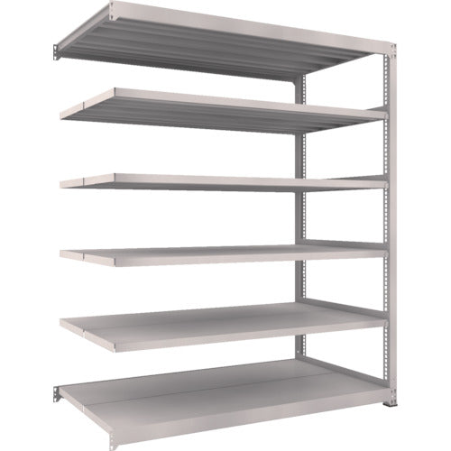 TRUSCCO 스틸 랙 M5형 중량 선반 1800×921×H2100 6단 연결 네오 그레이 M5-7696B 1대