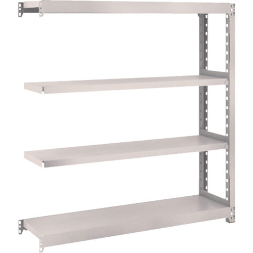 TRUSCCO 스틸 랙 M2형 경중량 선반 1160×300×H1200 4단 연결 네오 그레이 M2-4434B 1 S