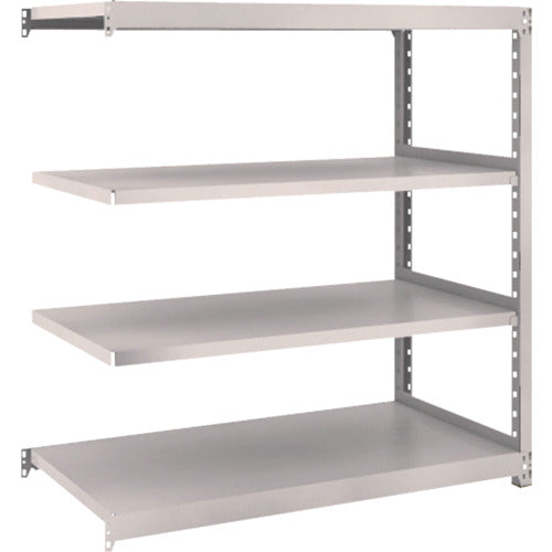 TRUSCCO 스틸 랙 M2형 경중량 선반 1160×600×H1200 4단 연결 네오 그레이 M2-4464B 1 S