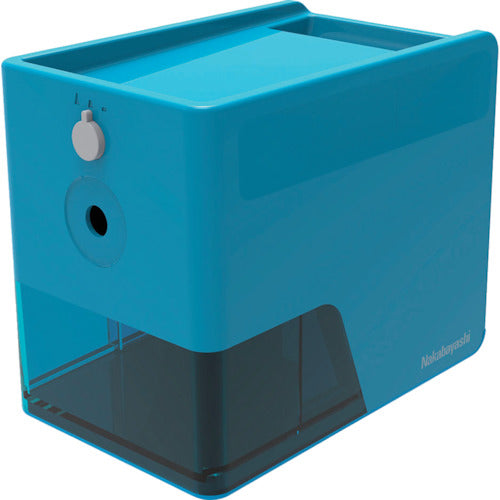 Nakabayashi Electric Pencil Sharpener Slim Tray Type/Blue DPS-601KB 1 pc