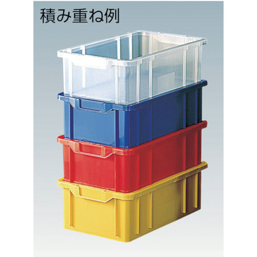 ＴＲＵＳＣＯ　ＮＳ型コンテナフタ　レッド　赤　NS-10F　1 枚