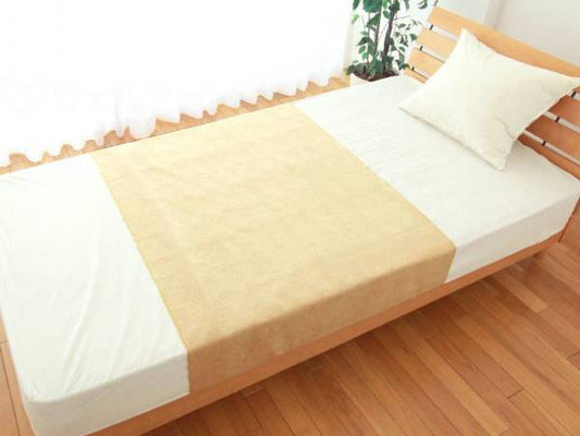 ｵｶAg+抗菌防水ｼｰﾂ ﾍﾞｰｼﾞｭ 145×90cm