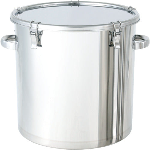 ＭＯＮＯＶＡＴＥ　ステンレスタンク　キャッチクリップ式密閉タンク（フタ付）　１００Ｌ　CTH-47H　1 個