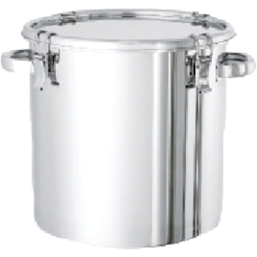 MONOVATE Stainless Steel Tank Tapered Catch Clip Type Sealed Tank (with Lid) 36L TP-CTH-36 1 pc