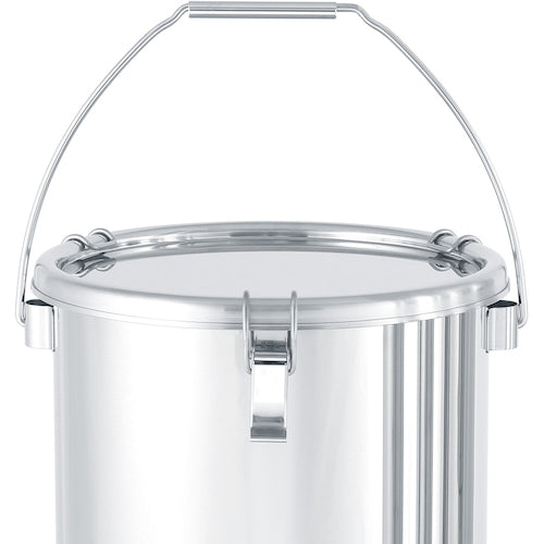 ＭＯＮＯＶＡＴＥ　ステンレスタンク　テーパー付吊下げ密閉タンク（フタ付）　１０Ｌ　TP-CTB-24　1 個