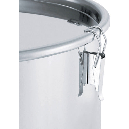 ＭＯＮＯＶＡＴＥ　ステンレスタンク　大型キャッチクリップ式密閉タンク（フタ付）　２００Ｌ　CTH-565H　1 個