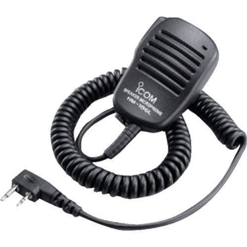 아이콤 소형 스피커 마이크 L형 플러그 HM-186L 1개
