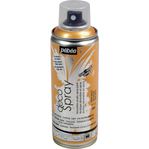 Pebeo DIY Deco Spray 200ml Pearl Color No. 869 Rich Gold 93869 1 bottle