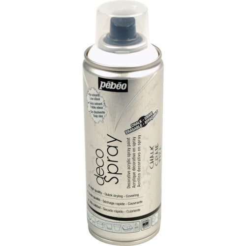 Pebeo DIY Deco Spray 200ml White Gesso 94010 1 bottle