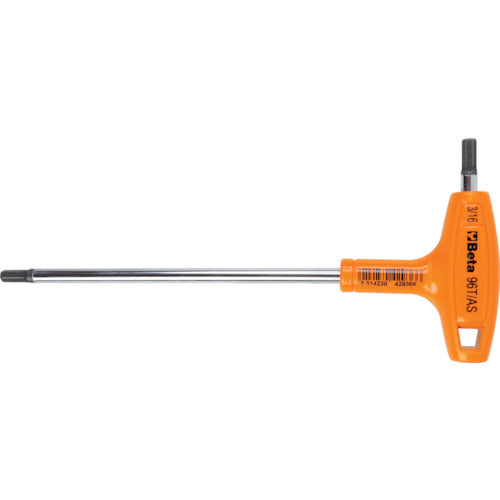 Beta T-handle hex wrench, inch size 96T/AS 3/8 285 x 132 mm 000960680 1 piece