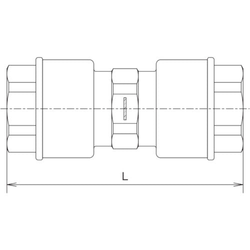 前澤給装工業　Ｐワン継手Ｂ型　ソケット　３０　715405-30　1 個