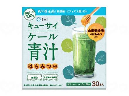 キューサイｹｰﾙ青汁はちみつ入りﾌﾟﾗｽWの善玉菌 個 3g×30本
