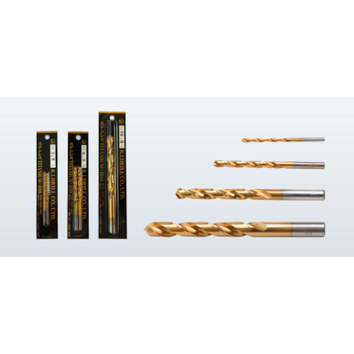 KI Drill Titanium Coated Drill 10.0 TCD-10.0 1 PK