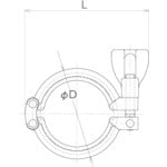 Ｃｏｎｓｕｓｓ　３０４　中・高圧クランプ　２．５Ｓ　Z2H-25S　1 個