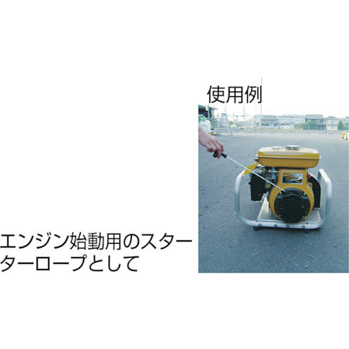 ＴＲＵＳＣＯ　ナイロンロープ　金剛打　線径４ｍｍＸ長さ１０ｍ　R-410NK　1 巻