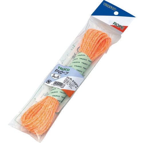 TRUSCO PV rope, 3 strands, wire diameter 3mm x length 10m, R-310PV, 1 roll