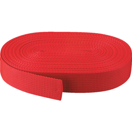 TRUSCO PP belt width 30mm x length 10m red PPB-3010 1 piece