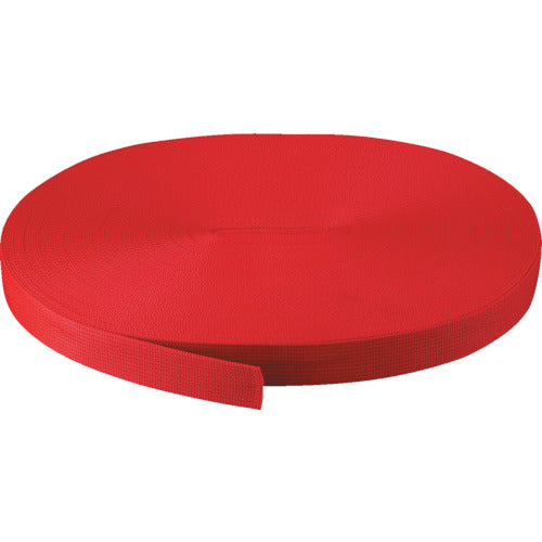 TRUSCO PP belt width 30mm x length 20m red PPB-3020 1 piece