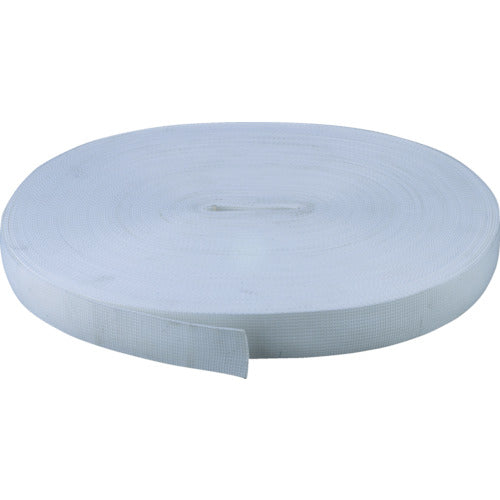 TRUSCO PP belt width 30mm x length 50m white PPB-3050 1 piece