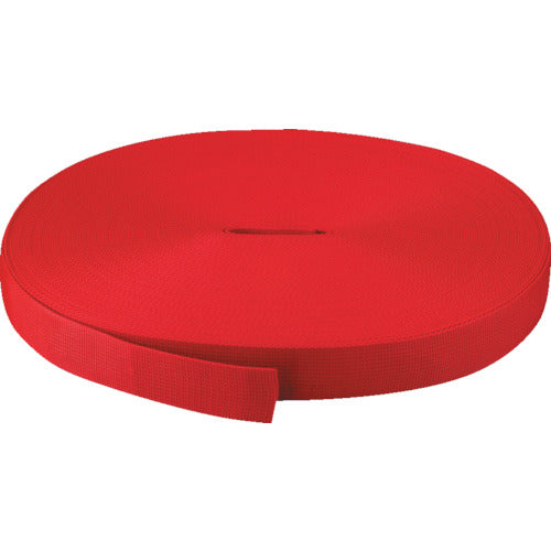 TRUSCO PP belt width 30mm x length 50m red PPB-3050 1 piece