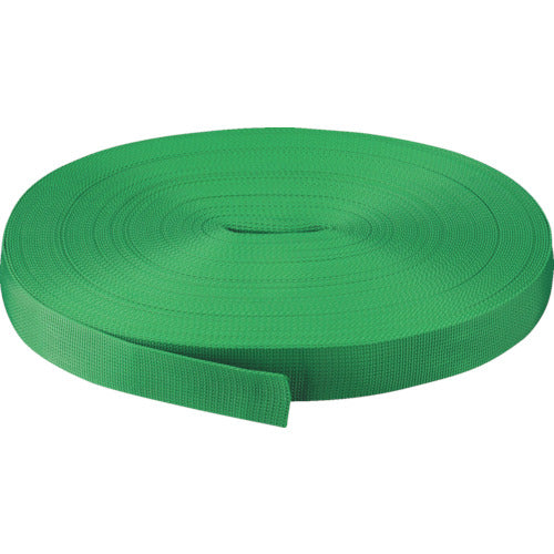 TRUSCO PP belt width 30mm x length 50m green PPB-3050 1 piece