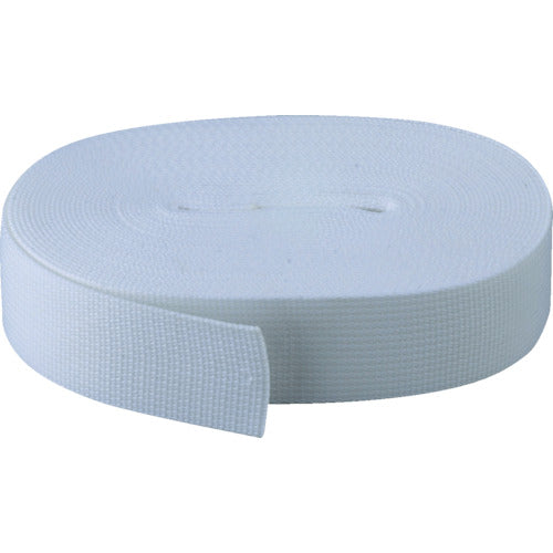 TRUSCO PP belt width 40mm x length 10m white PPB-4010 1 piece