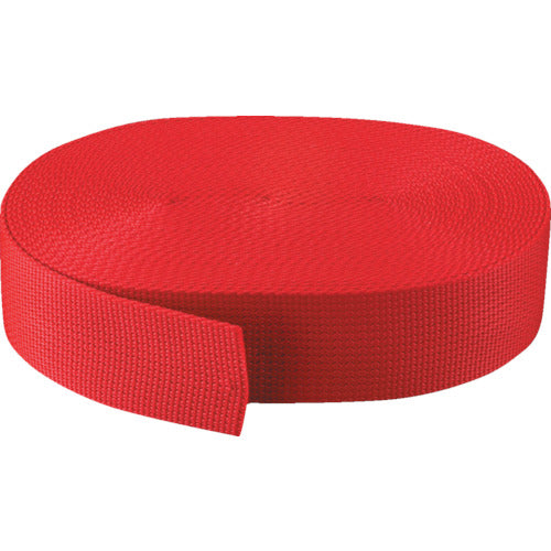 TRUSCO PP belt width 40mm x length 10m red PPB-4010 1 piece