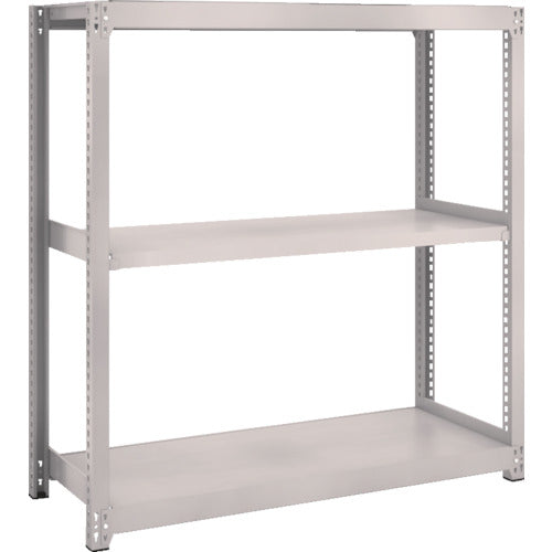 TRUSCCO 스틸 랙 M2형 경중량 선반 1160X450XH1200 3단 단품 네오 그레이 M2-4443 1 S