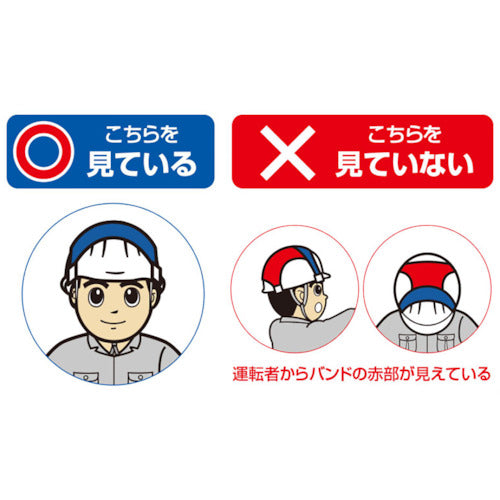 Unit Safety Check X-Band (White/Red) 377-703 1 pc