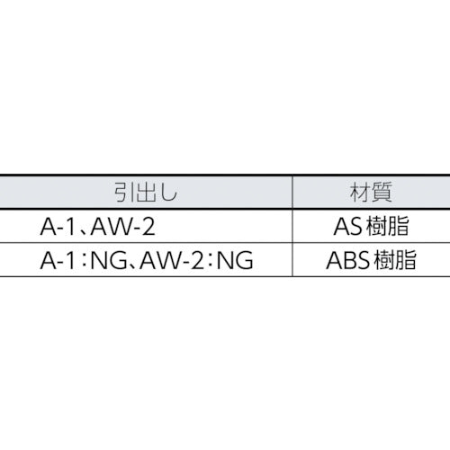 ＴＲＵＳＣＯ　引き出しユニット　５５３Ｘ３０７ＸＨ４４４　Ａ１Ｘ２０　VA-45B　1 台