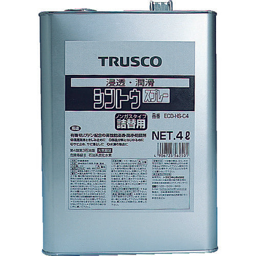 ＴＲＵＳＣＯ　シントウ　４Ｌ　ECO-HS-C4　1 缶