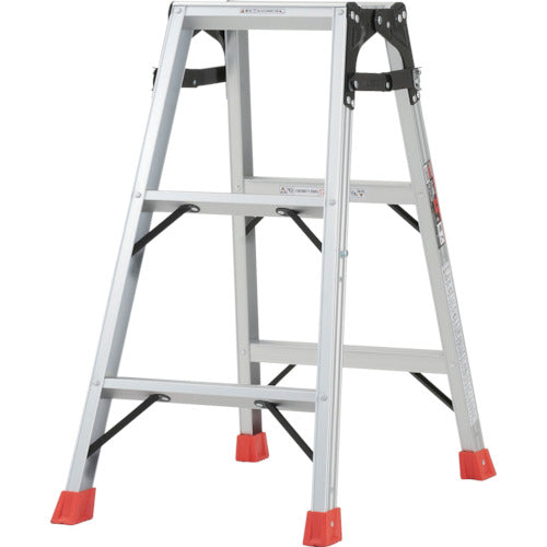 ＴＲＵＳＣＯ　はしご兼用脚立　アルミ合金製・脚カバー付　高さ０．８１ｍ　THK-090　1 台