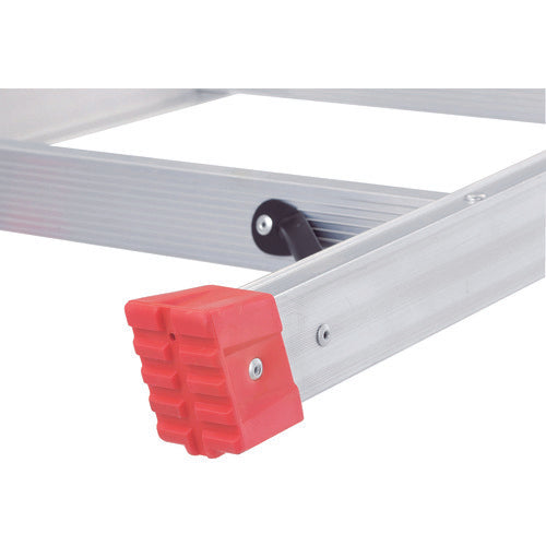 TRUSCCO 사다리 겸용 다리립 알루미늄 합금제・다리 커버 부착 높이 1.69m THK-180 1대